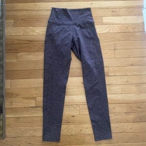 AERIE SMALL PURPLE HEATHER LEGGINGS
